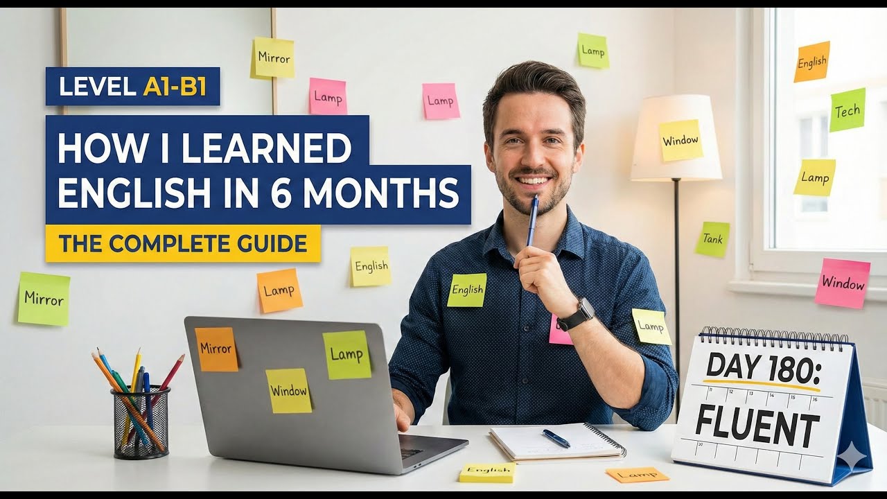 How I Learned English in 6 Months | The Complete Guide | Learn English Through Story