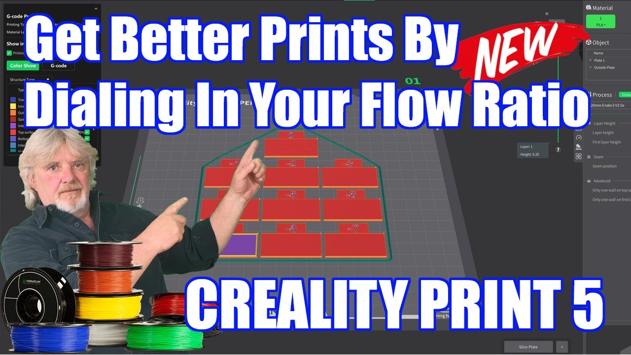 Dialing In Your Flow Rate With Creality Print 5