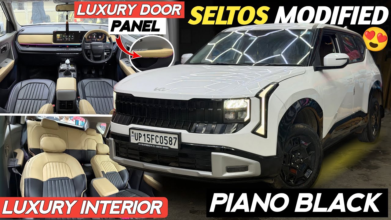 2026 KIA SELTOS HTE BASE MODEL FULLY MODIFIED WITH PRICE | KIA SELTOS MODIFICATION