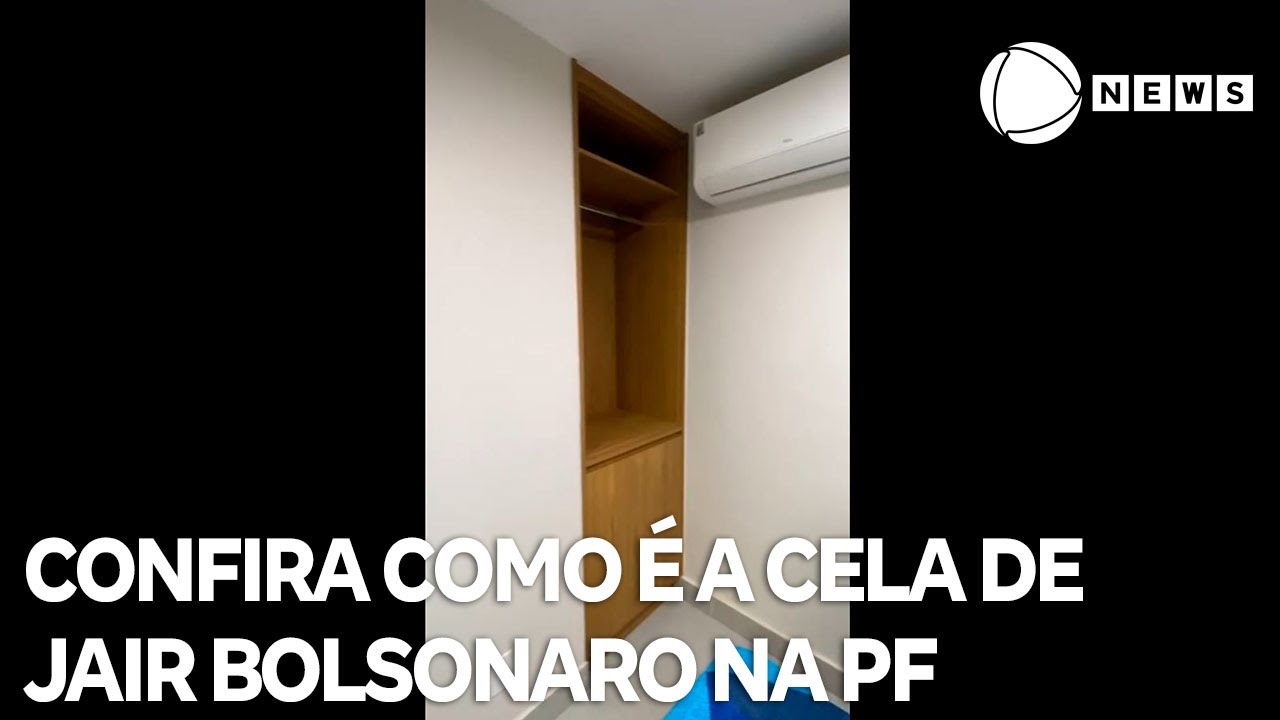 Saiba como &eacute; cela de Bolsonaro na Pol&iacute;cia Federal