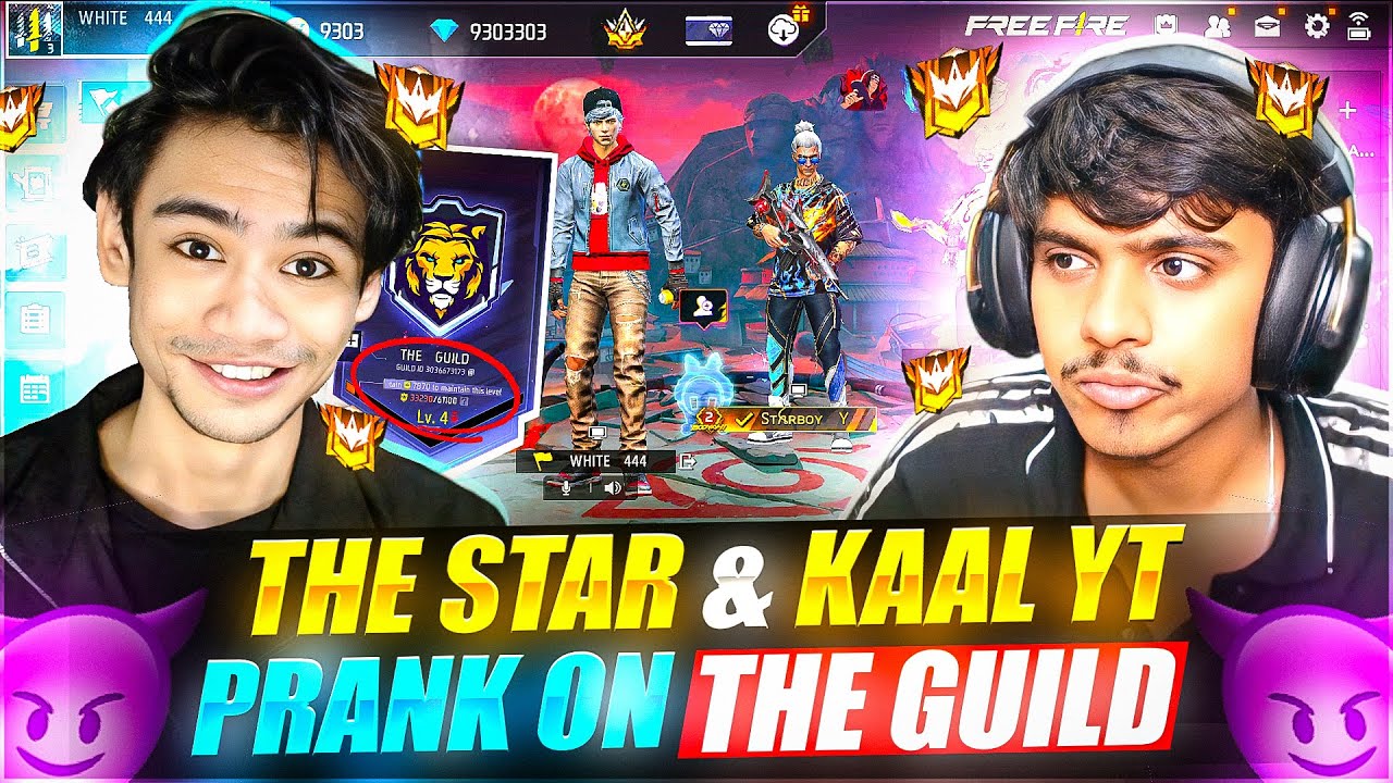 GIRL PRANK ON THE GUILD MEMBERS || THE STAR @KAALYT   