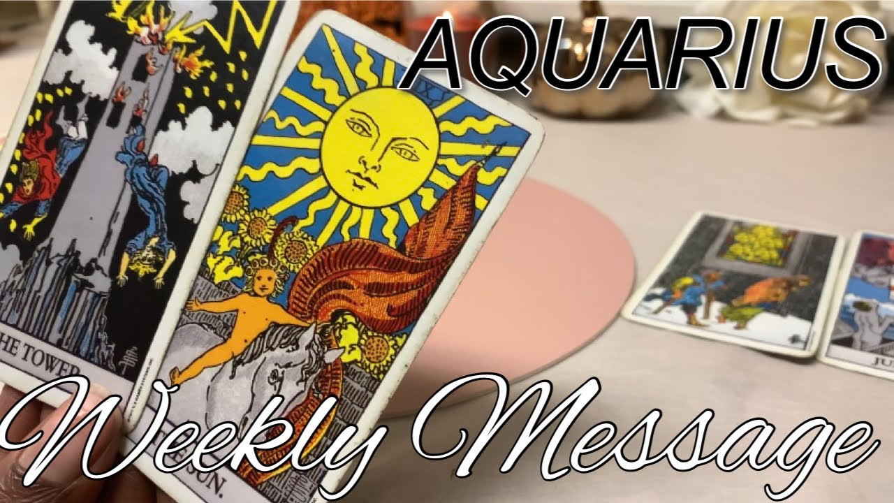 ♒️AQUARIUS-Someone Is Ready To Surrender, They Are Manifesting You Aquarius |Oct.Wk4| TAROT