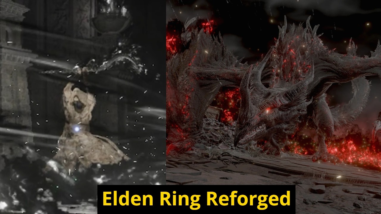 Elden Ring Reforged Greyoll's Dragonbarrow ALL BOSSES (1080p 60 FPS)