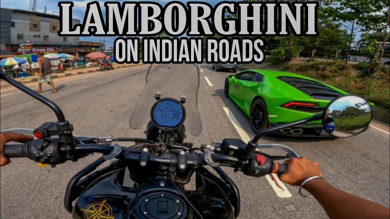 I Spotted a LAMBORGHINI in Guwahati! 🔥