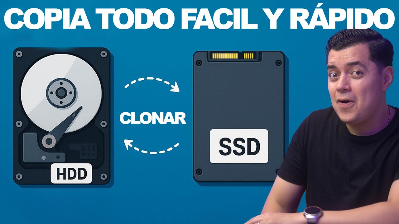 ¿Cómo CLONAR un Disco Duro a un SSD Fácil y rápido?