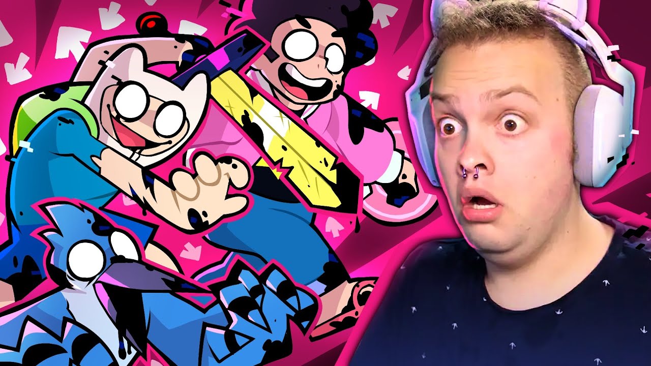 This FNF Virus Corrupted Your Favorite Cartoon Shows! (Pibby Corrupted & Suffering Siblings V3)