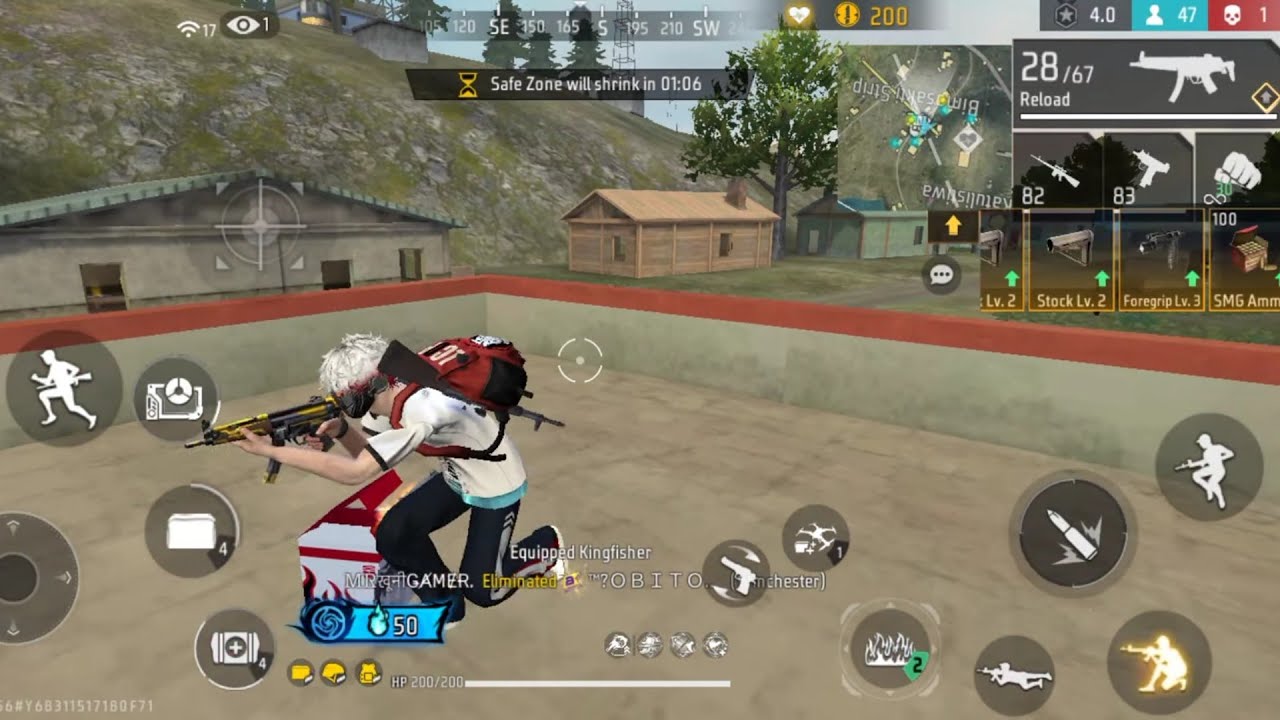 Day-72🪂🪂 HEADSHOT FREE FIRE BR RANK FULL GAMEPLAY 🎯 HOW TO PLAY FREE FIRE 🔥 NOOB TO PRO 😎