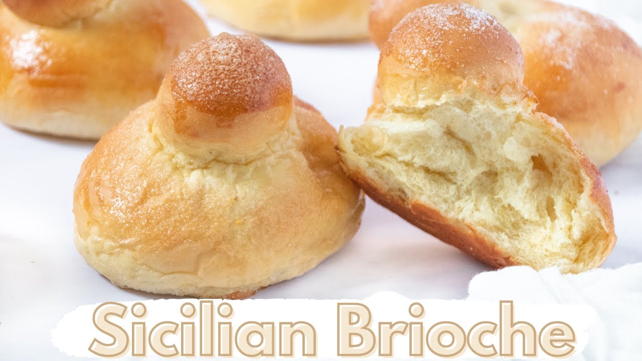 Sicilian Brioche Buns Recipe (