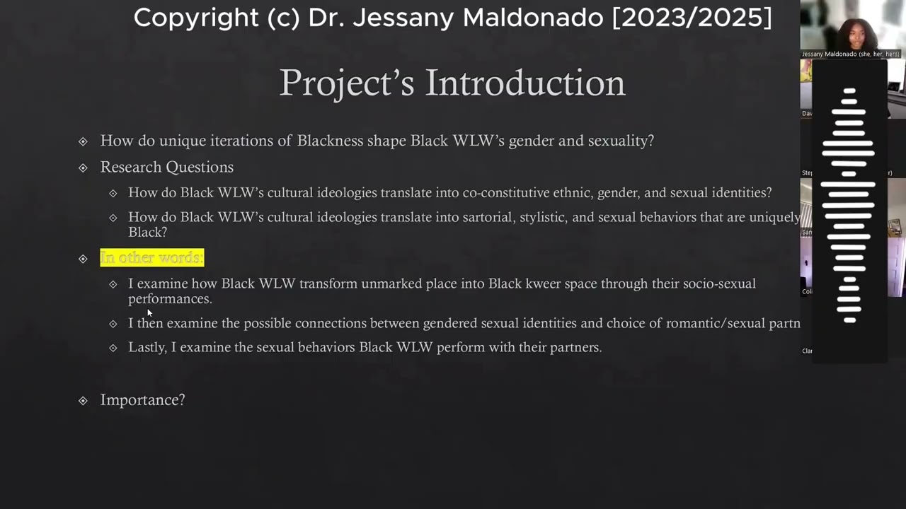 Black Women-Loving-Women's Sociosexual Narratives