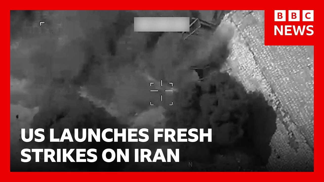 US military launches strikes against Iran to 