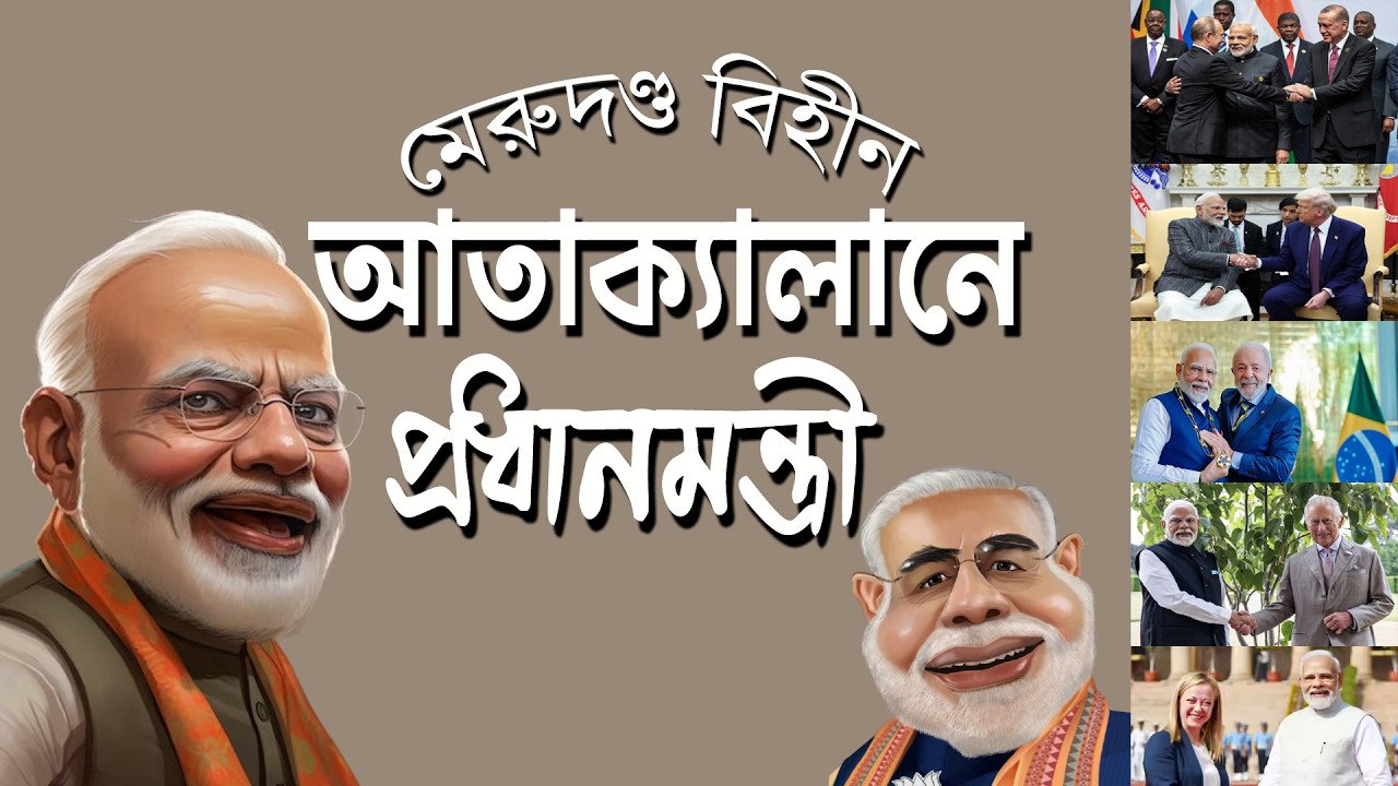 আতাক্যালানে প্রধানমন্ত্রী | A Prime Minister without spinal cord | Prabir Biswas | NK Digital