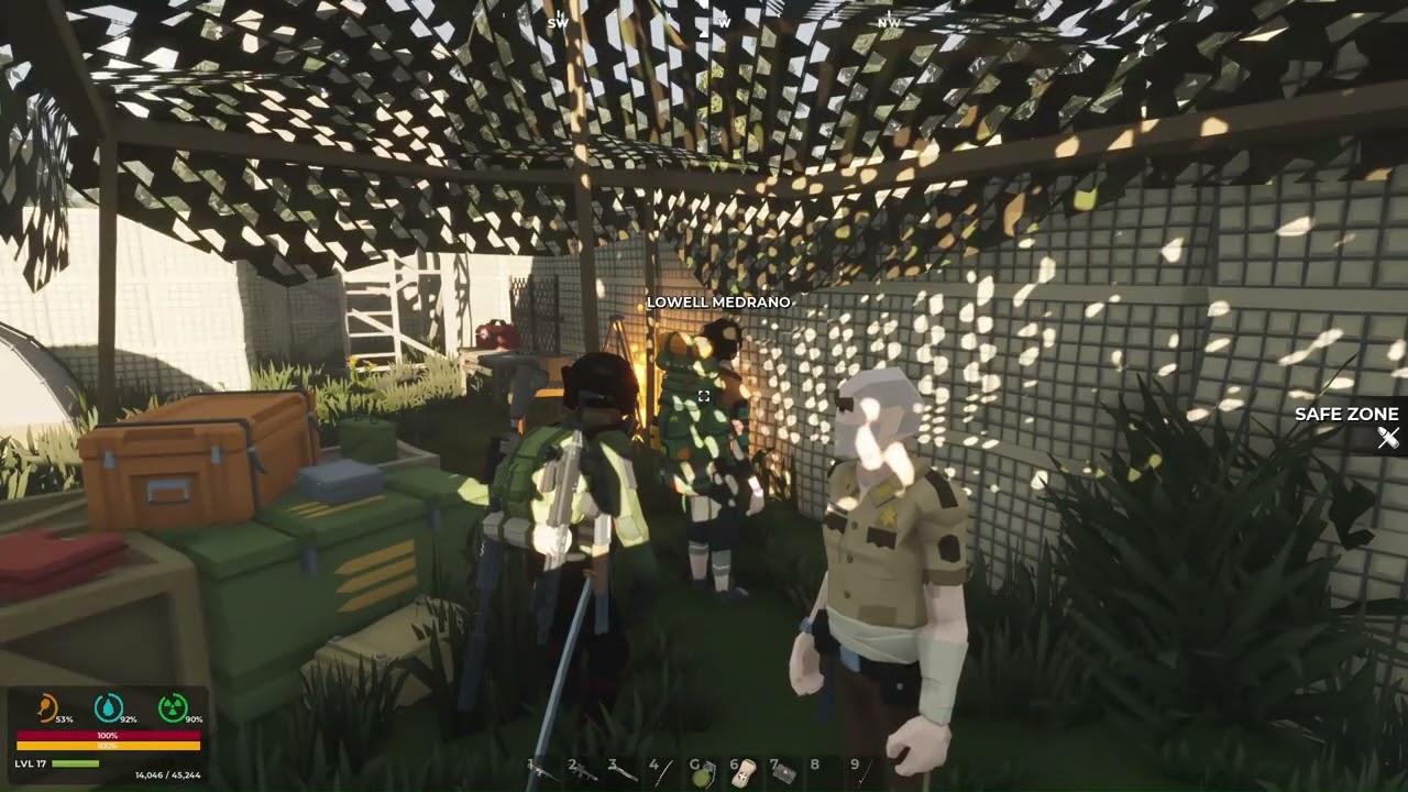 Safe zone and little town in SurrounDead