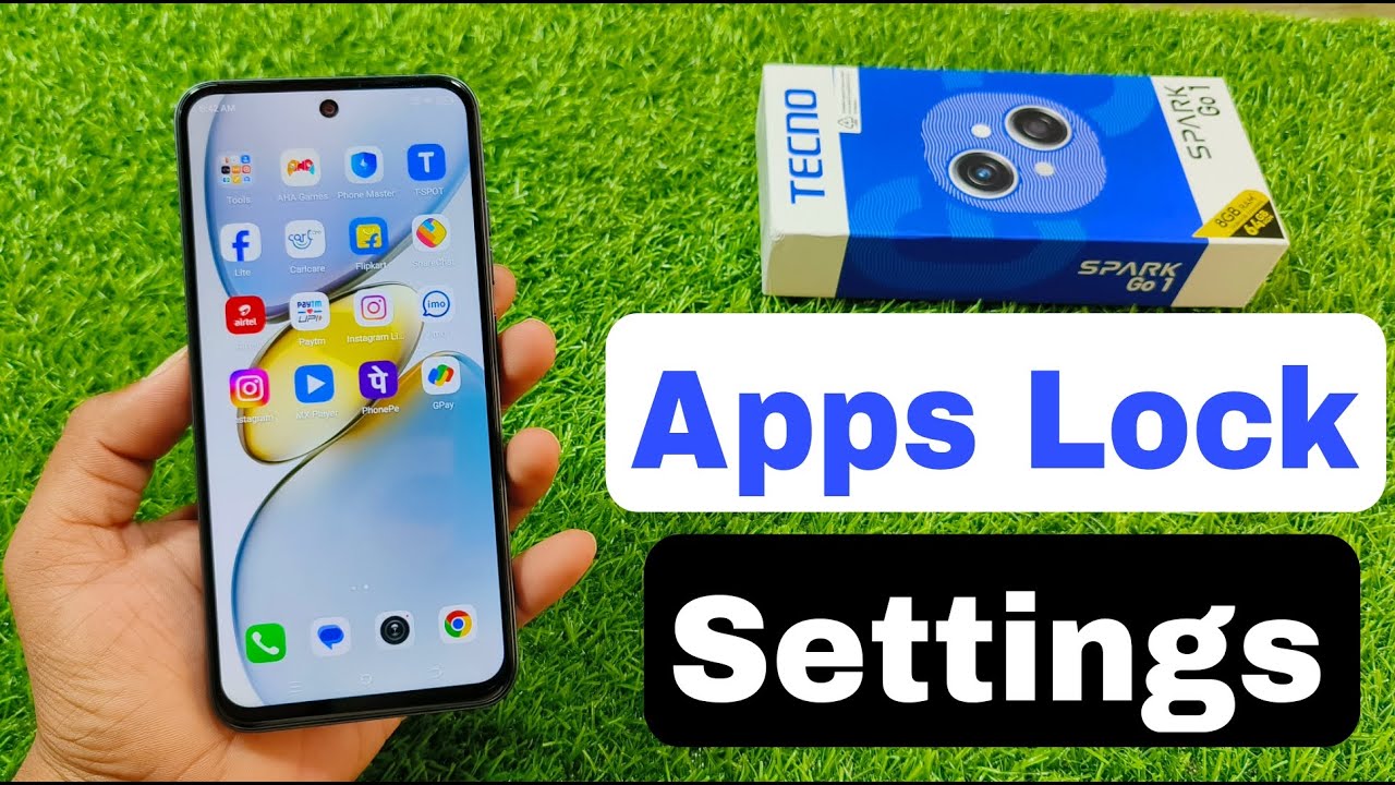 Tecno Spark Go 1 me Apps Lock Kaise Karen | How To Apps Lock in Tecno Spark Go 1 |