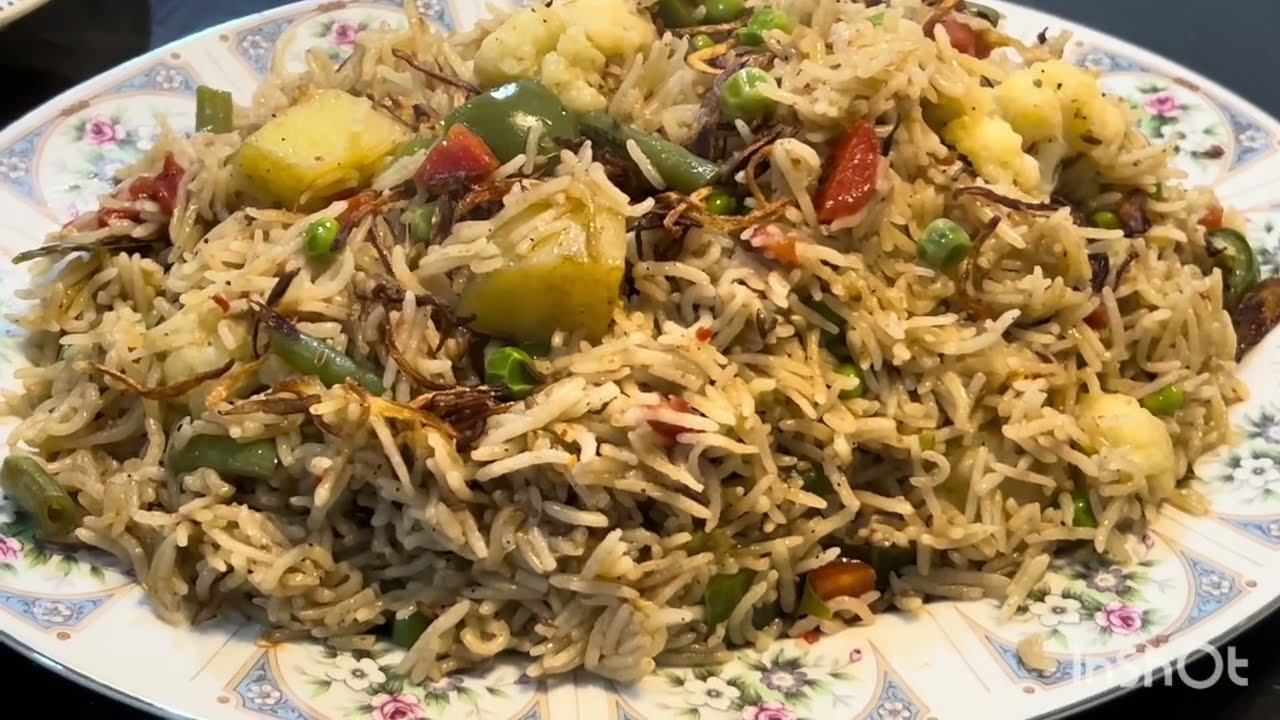 Mix veg.pulao recipe #winterspecial #vegpulao 