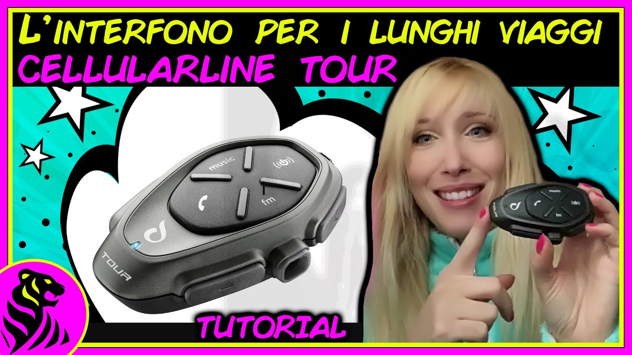 Interphone Cellularline Tour: come montare l'interfono sul casco