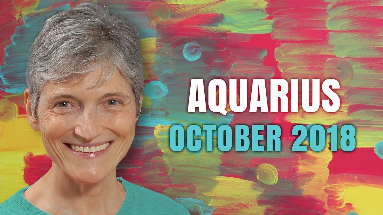 Aquarius October 2018 Astrology Horoscope - A Fun Month Ahead!