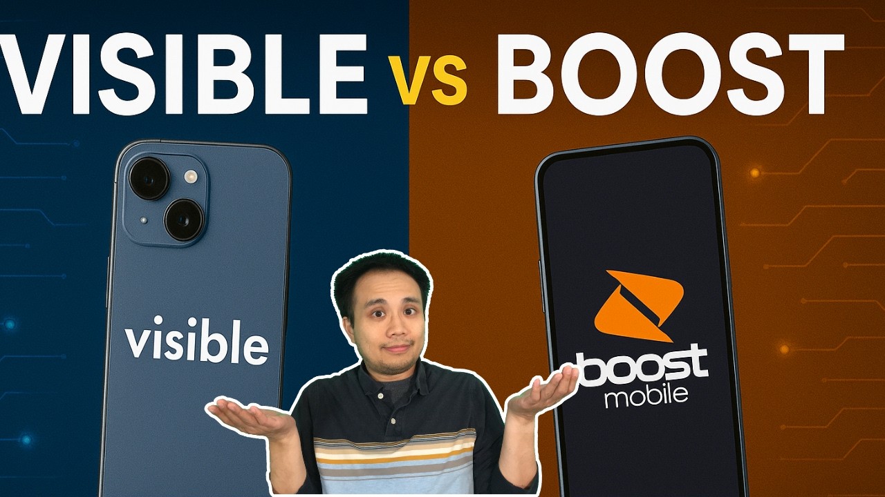 Visible или Boost Mobile? Лучший безлимитный тариф за 25 долларов в 2025 году