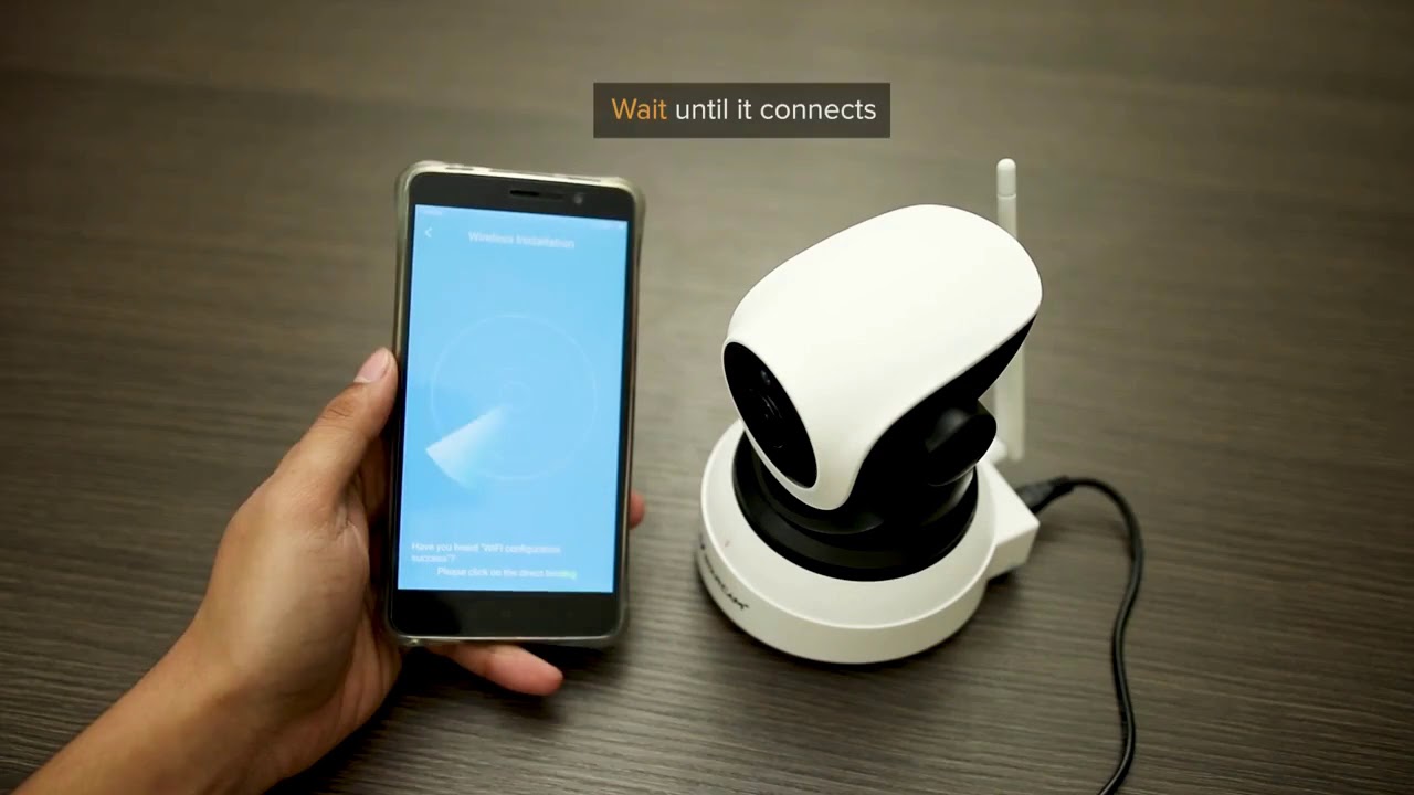 C7824WIP - How to Setup the IP Camera One Key Wifi