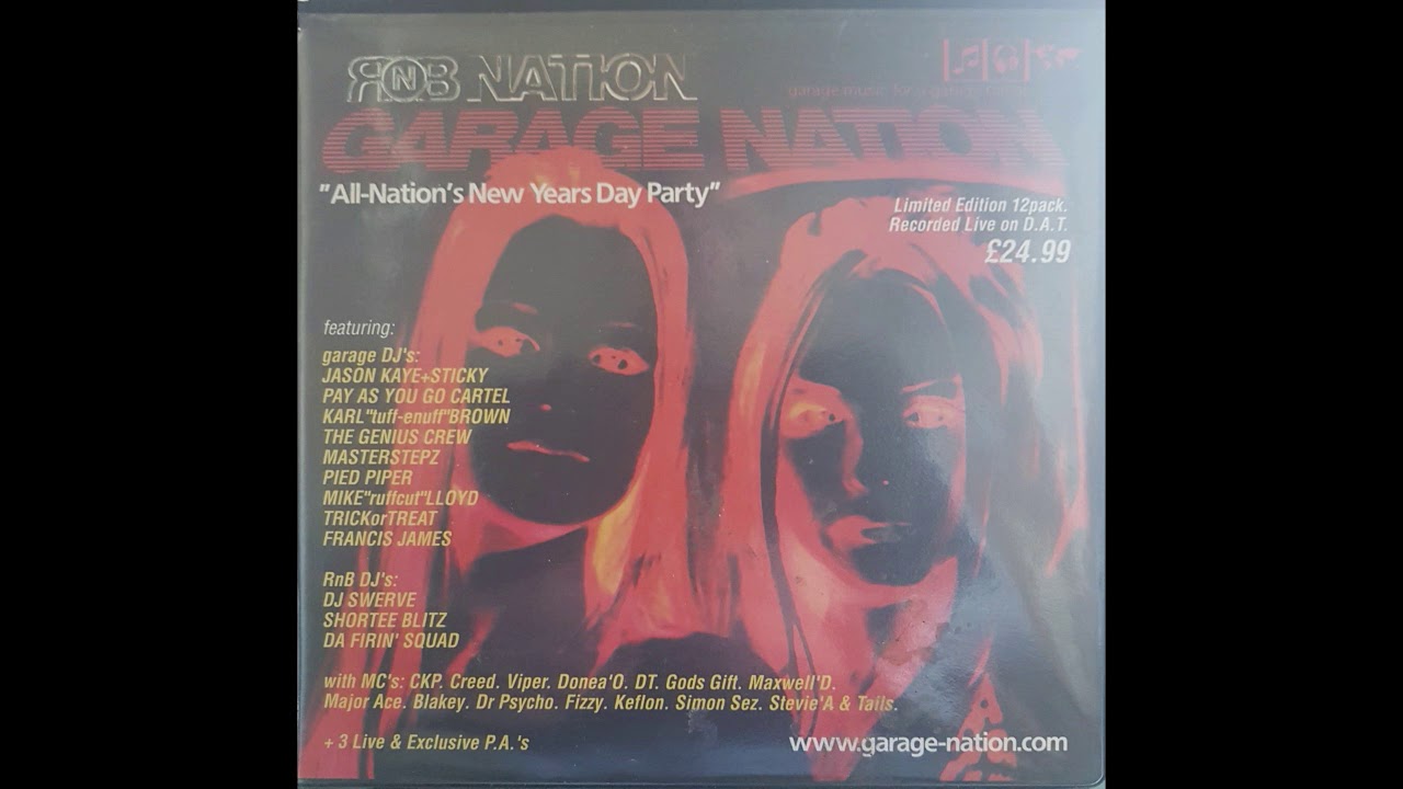 Masterstepz - Garage Nation R&B Nation - All Nations New Years Day Party