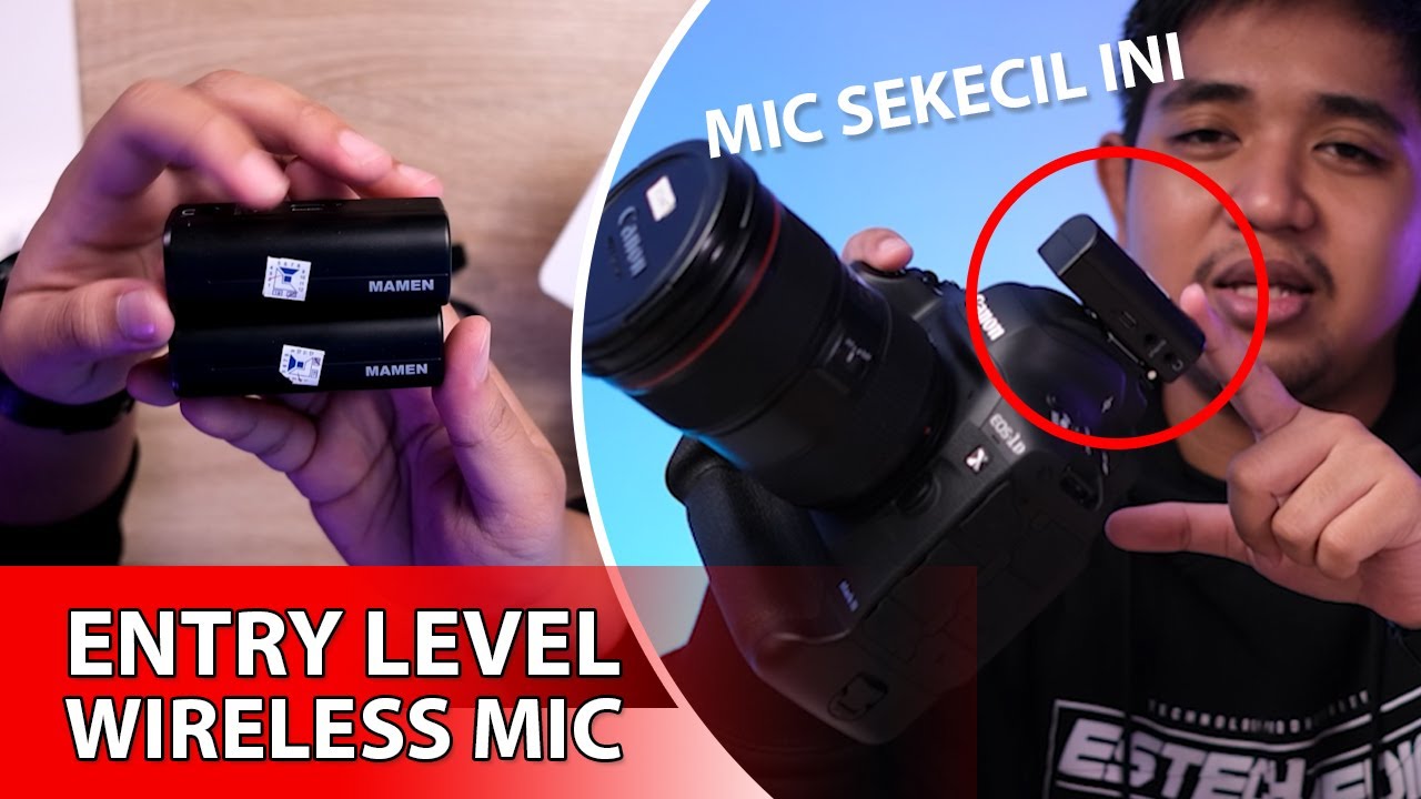 Mic Wireless Murah Dan Anti Ribet !! Unik Nih Bentuknya | Mamen Wmic 5G