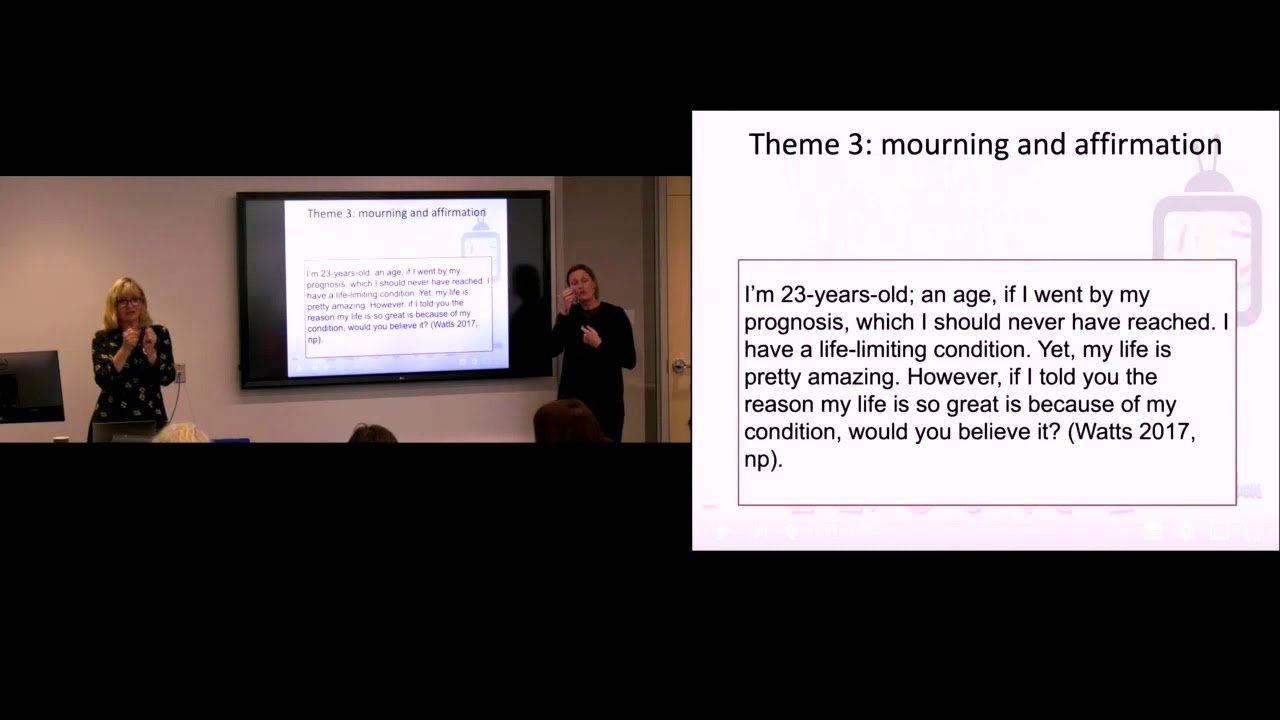 Dr. Katherine Runswick-Cole - On hope and (post)humanism