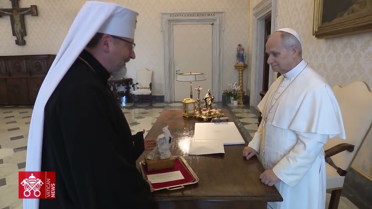 Papst Leo XIV.: Audienz für den ukrainischen Großerzbischof Swjatoslaw Schewtschuk- 12. Februar 2026