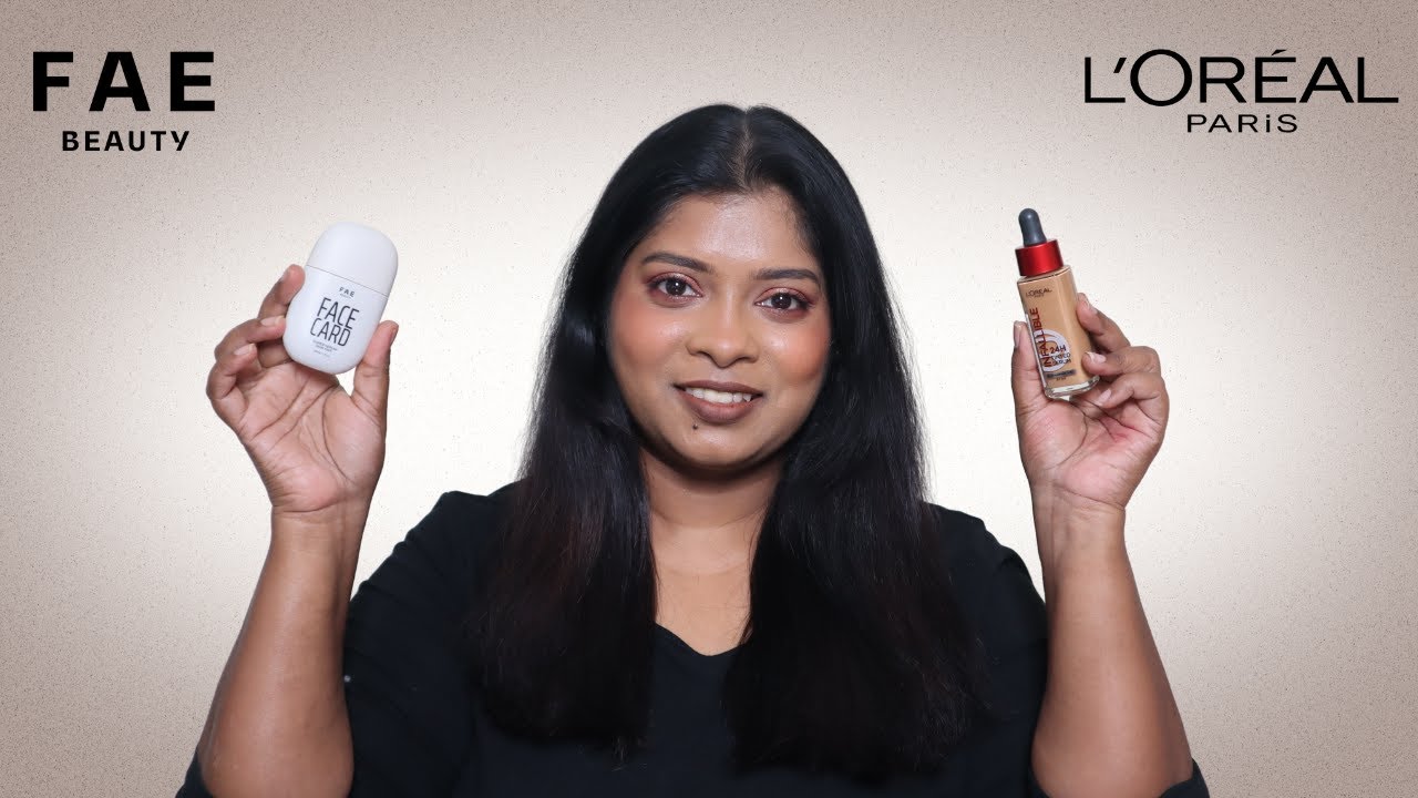 Сыворотка-оттенок Fae Beauty против сыворотки-оттенка Loreal Paris | Образцы и сравнение