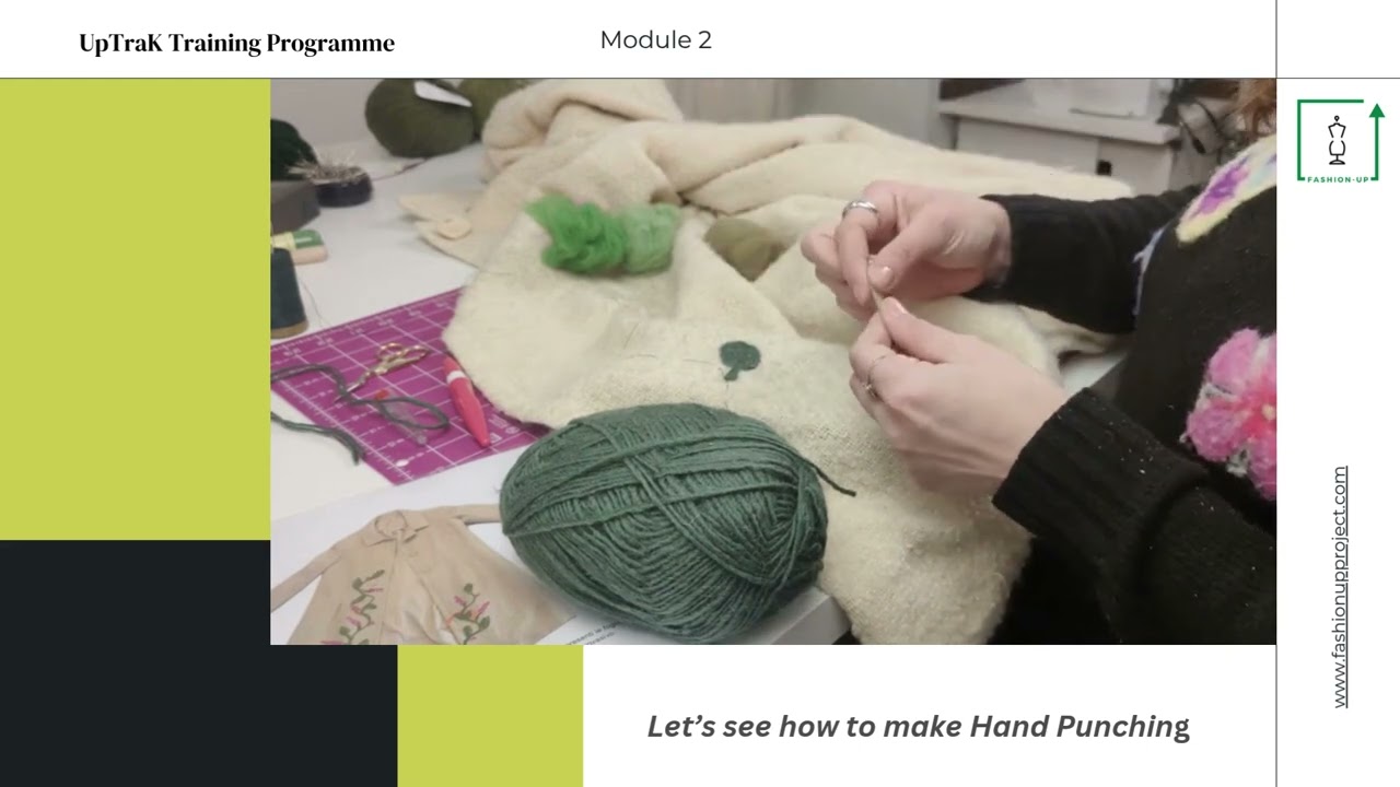 MODULE 2 VISIBLE MENDING-HAND PUNCHING