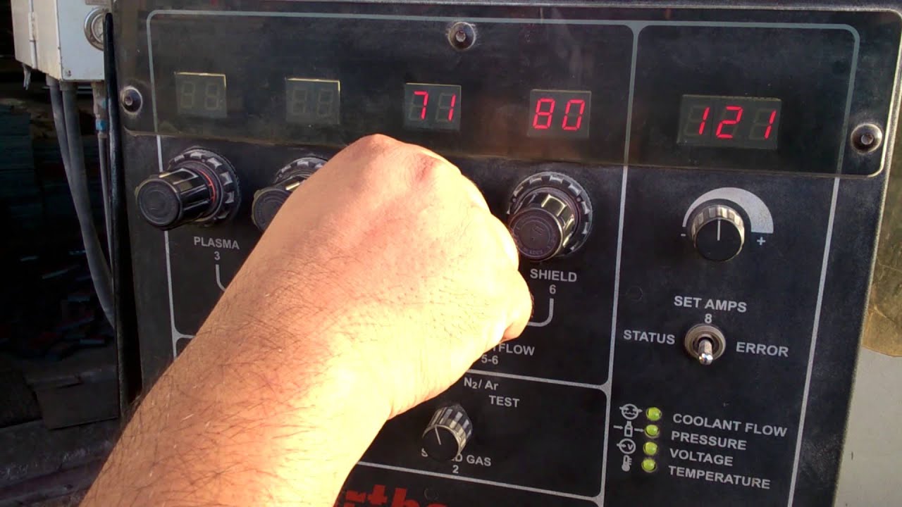 HPR 260 Manual Gas troubleshooting