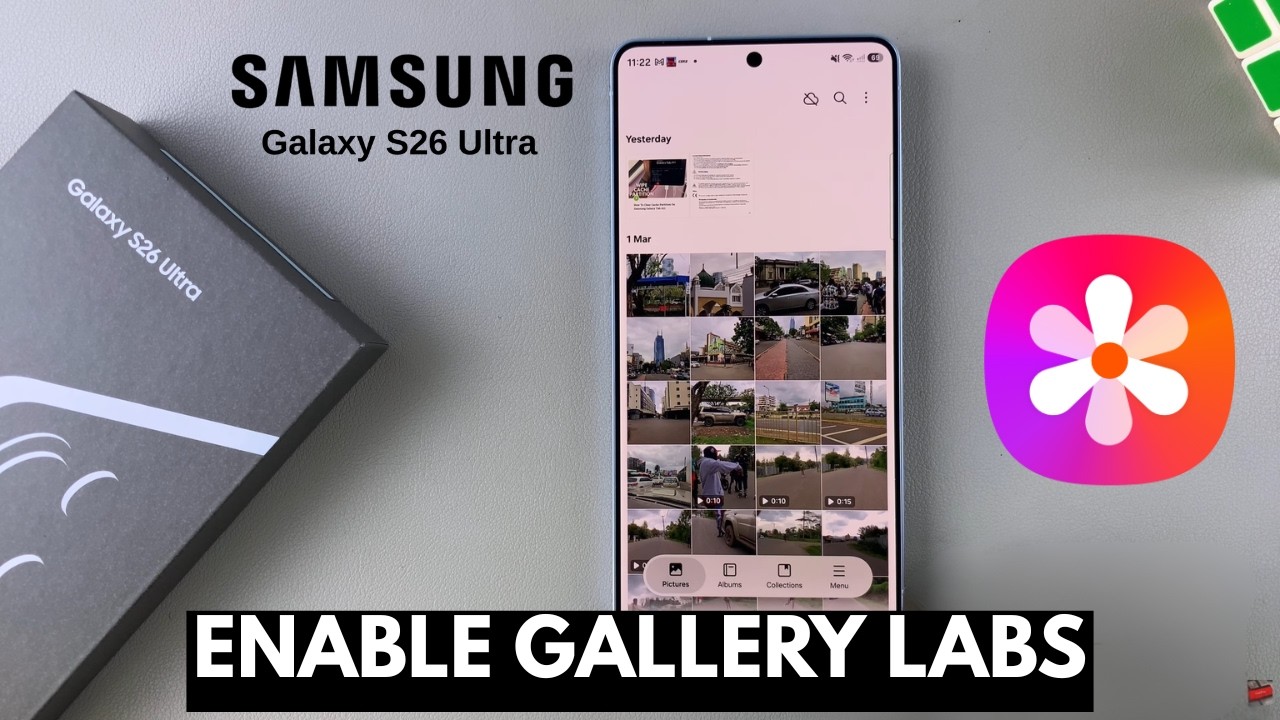 Samsung Galaxy S26 / S26 Ultra: Как включить галерею приложений