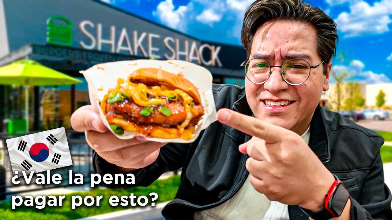 Probando el MEN&Uacute; COREANO de Shake Shack: lo bueno, lo malo y lo 🔥