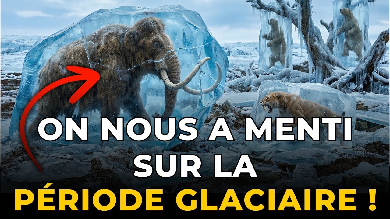 On vous a menti sur la fin de l'&egrave;re glaciaire. La v&eacute;rit&eacute; est bien plus troublante