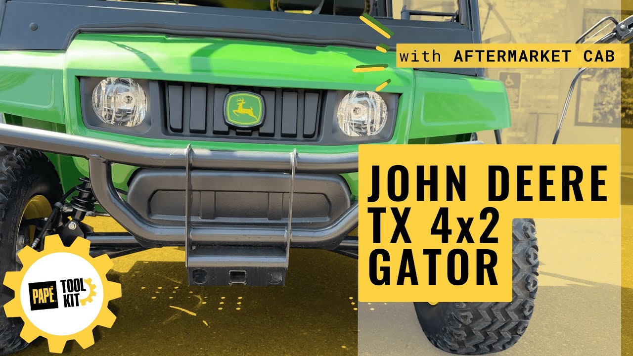 John Deere TX 4x2 Gator Utility Vehicle with Premium Cab