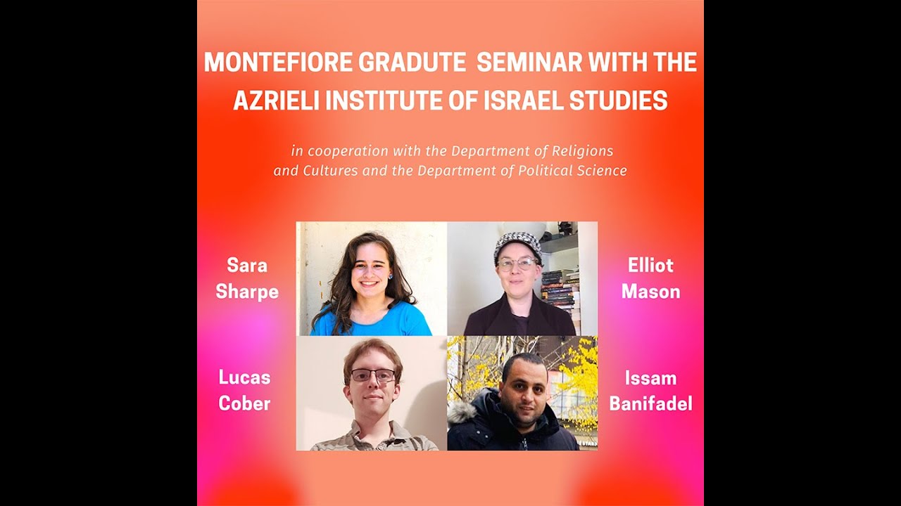 Montefiore Graduate Student Seminar 2020-21