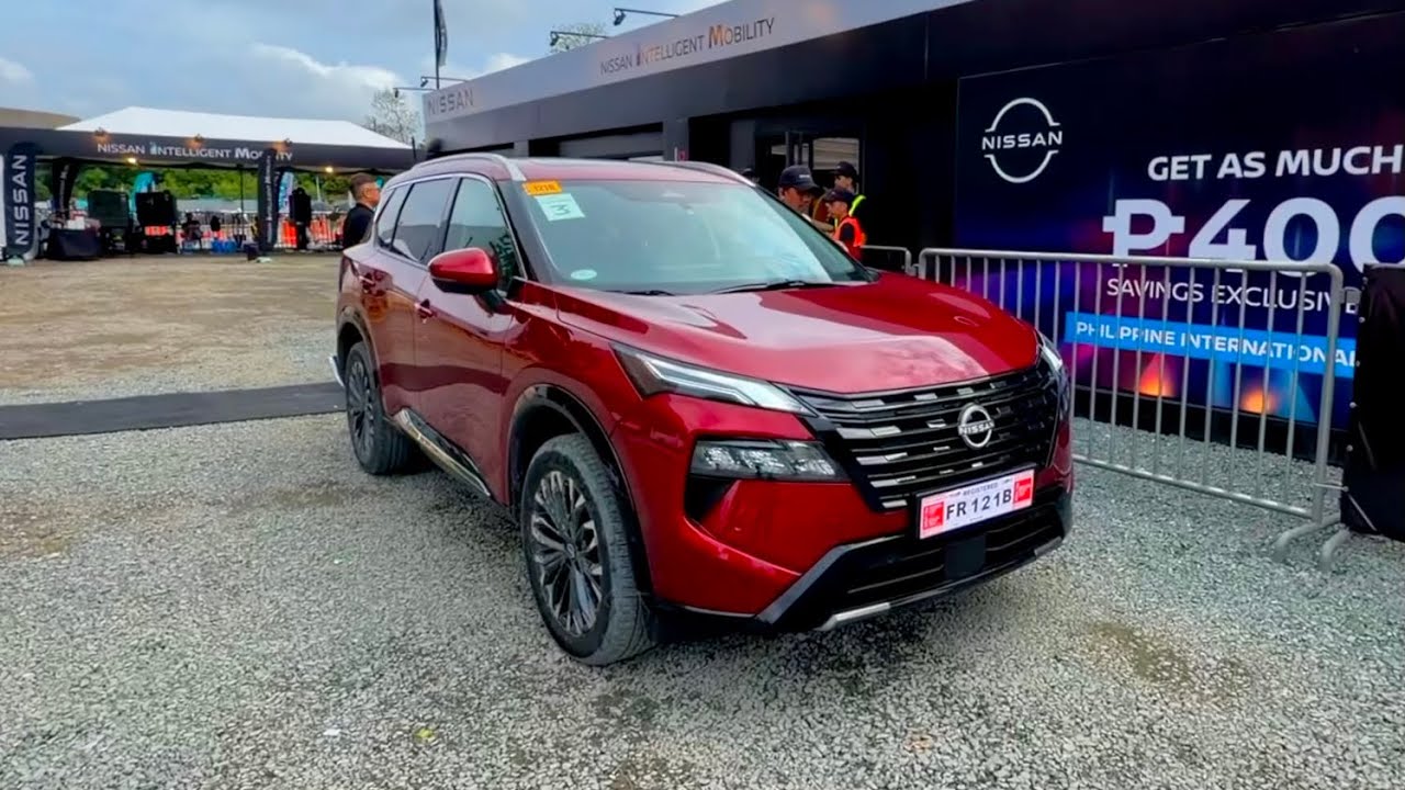 Тест-драйв Nissan X-Trail E-Power 2026 года (вид от первого лица).
