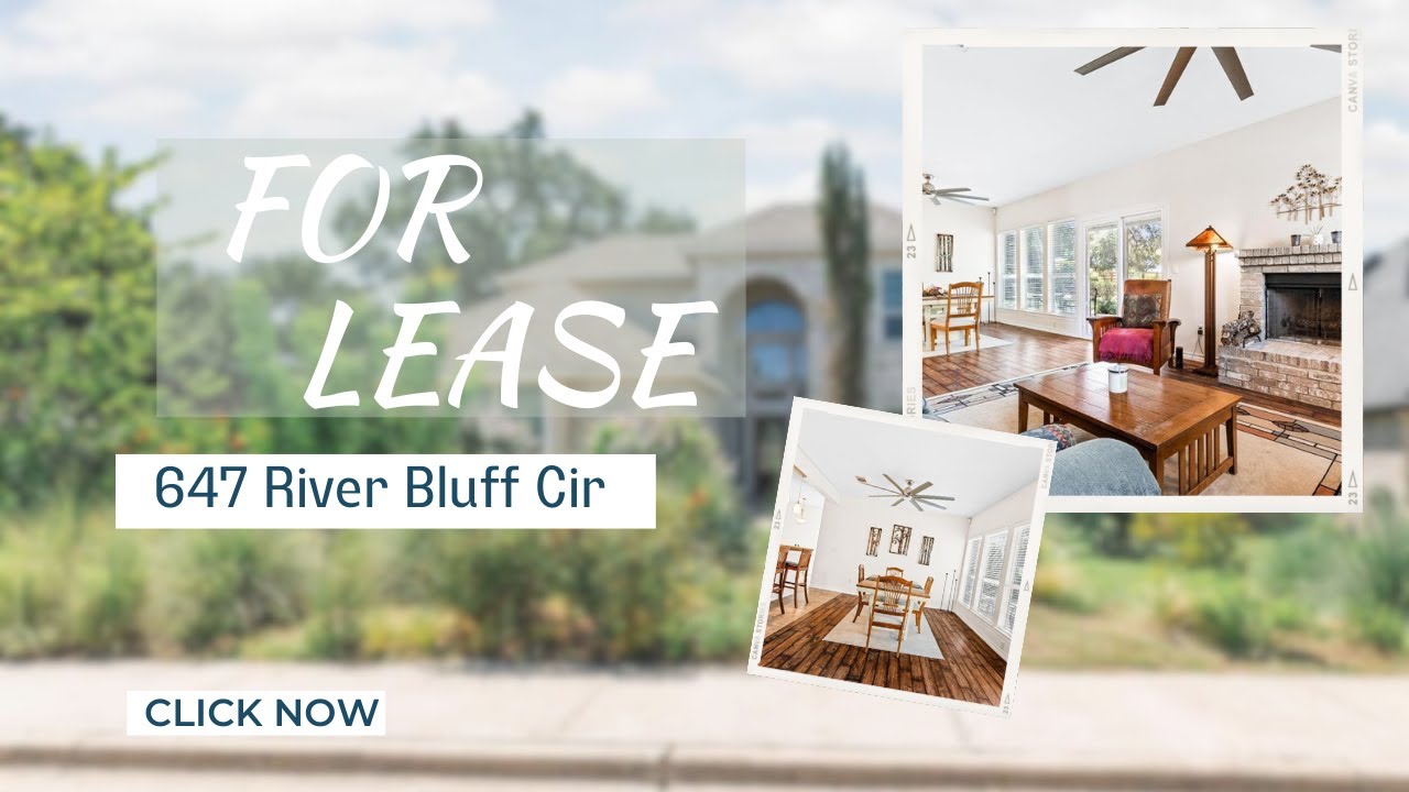 Real Estate Home For Sale (647 River Bluff Cir, Georgetown, Texas 78626)