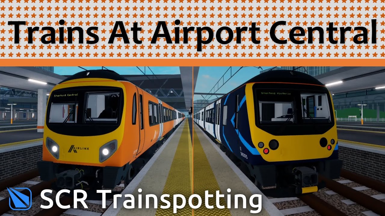 Поезда в аэропорту Центральный — SCR Trainspotting 2025