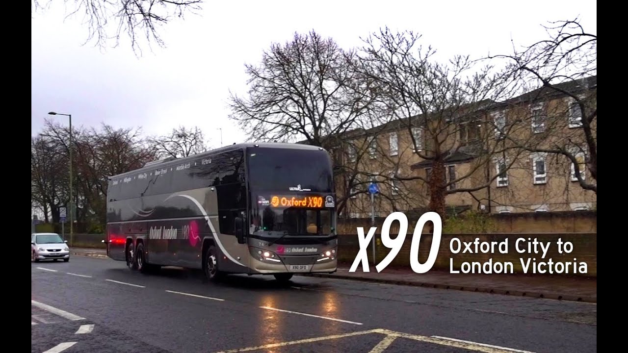 The Last Days of X90... Time-lapse from Oxford to London