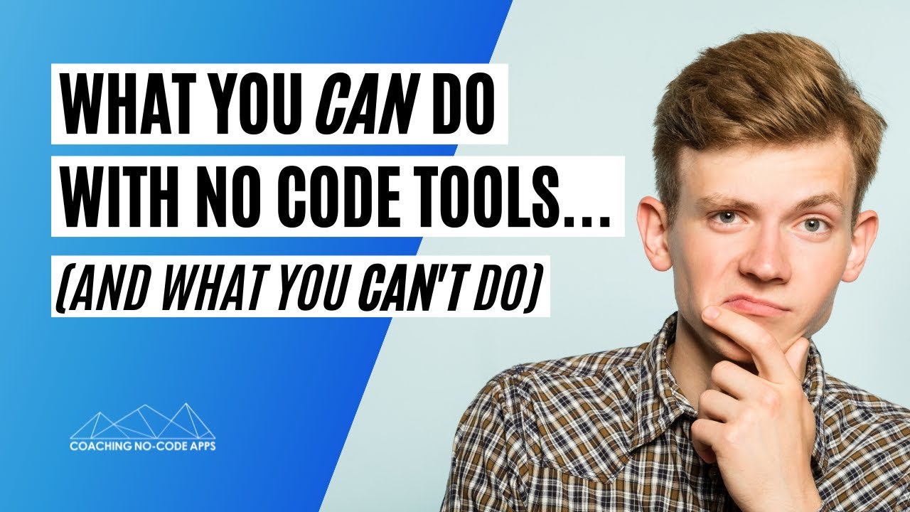 What Can You Do With No Code App Tools? (And, what can't you do?)
