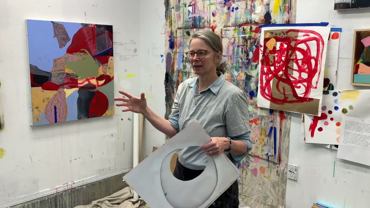 IN THE STUDIO WITH Roberta Aylward, Painter
