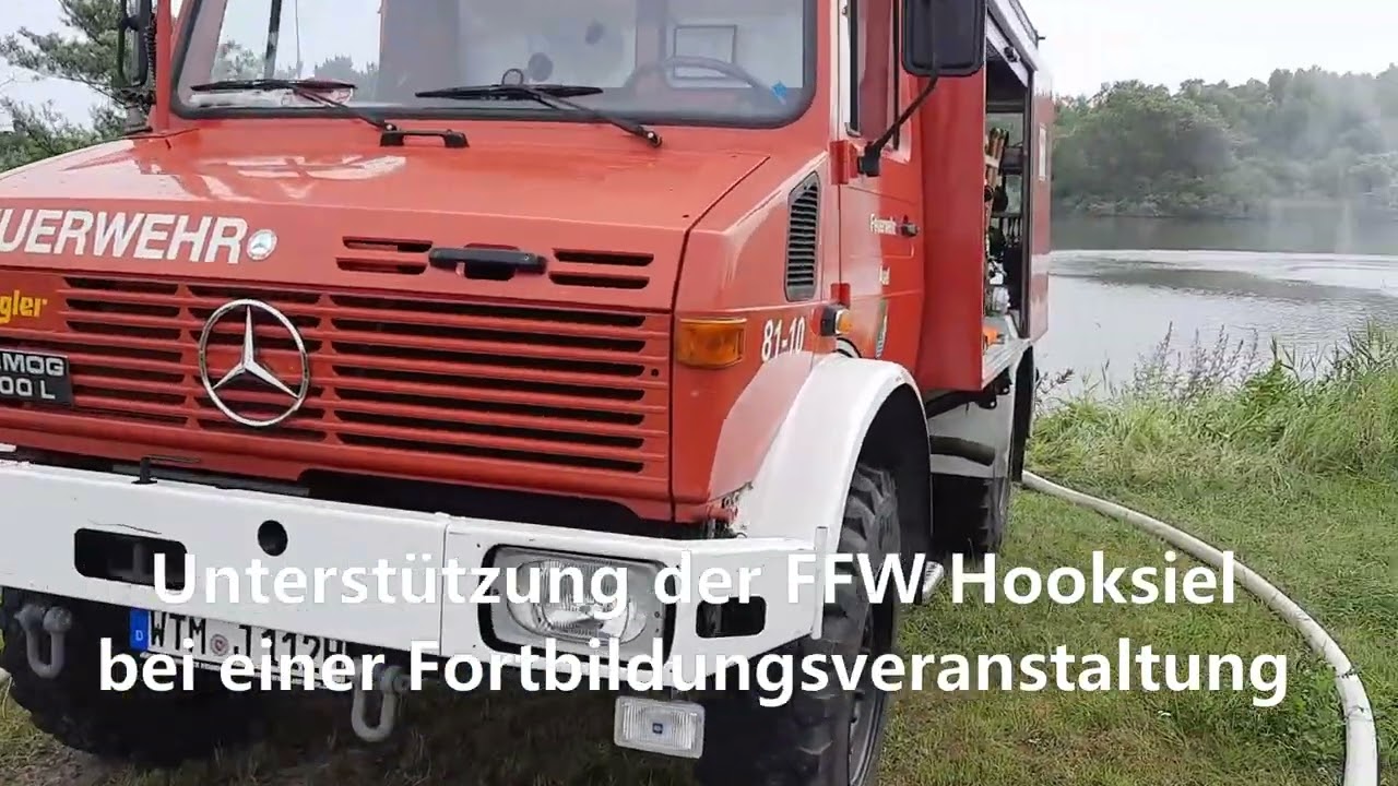 Unimog TLF 8(W) verschiedene Pumpeneinsätze  #waldbrandtanklöschfahrzeug