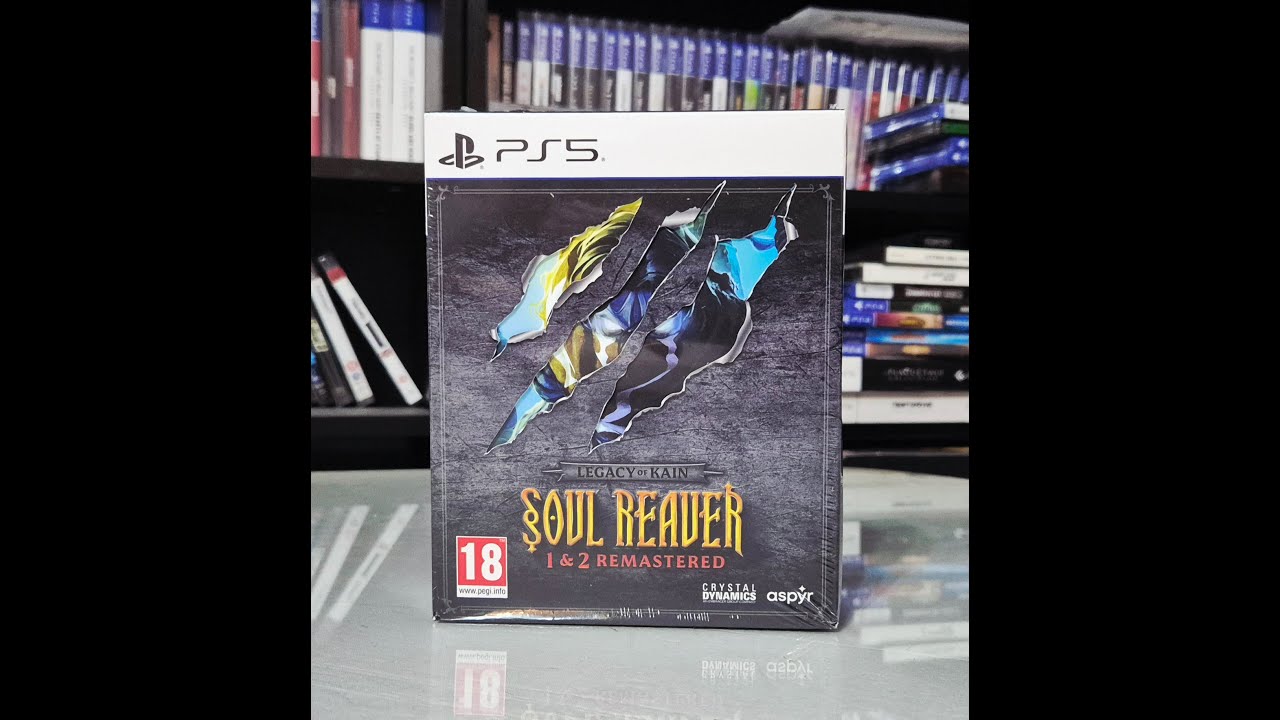 Legacy Of Kain Soul Reaver 1&2 Remastered Deluxe Edition Ps5 unboxing