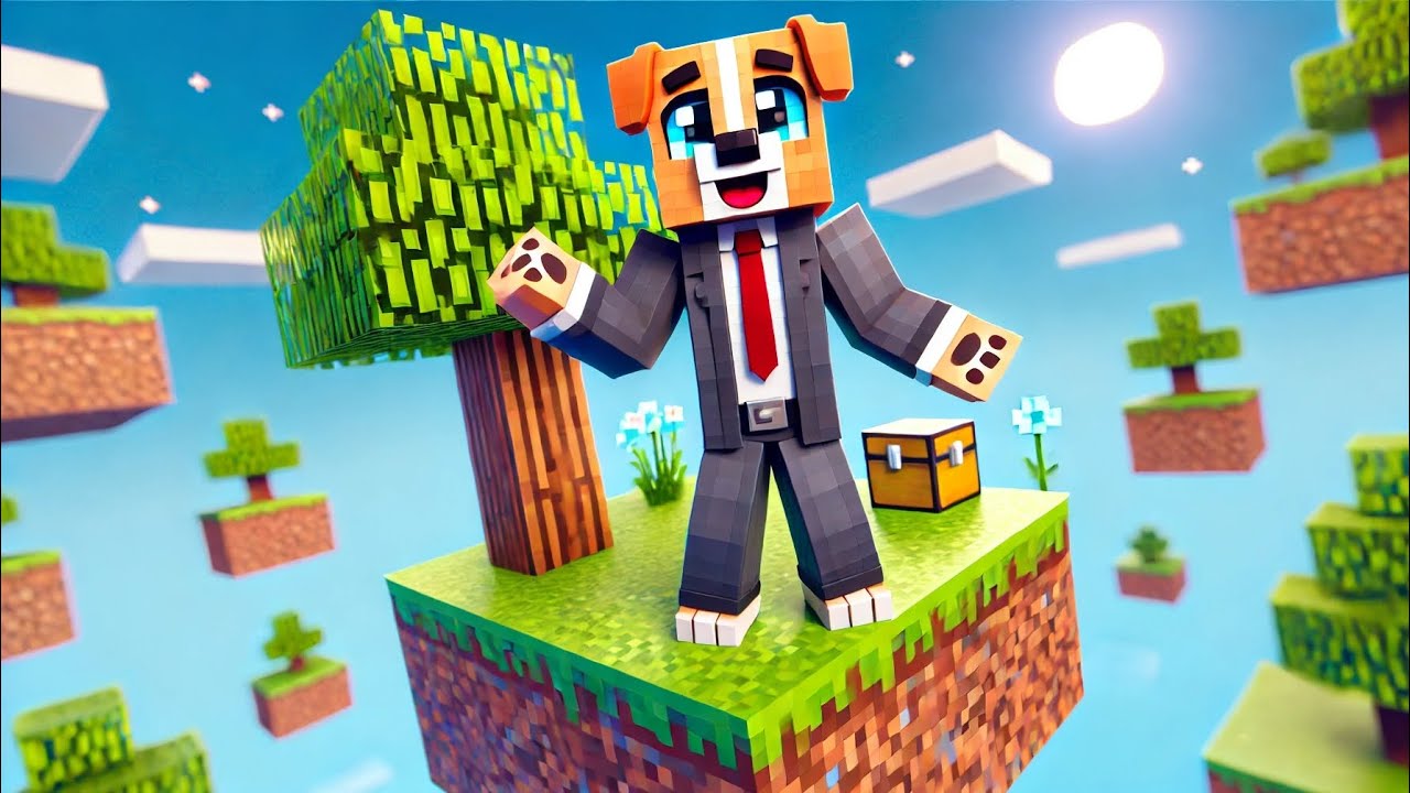 🌄 Syblock - Կառուցում եմ Իմ Կղզին Օդում! 🌳🪵✨ Minecraft Hayeren 🇦🇲 Life boat. Skyzon113