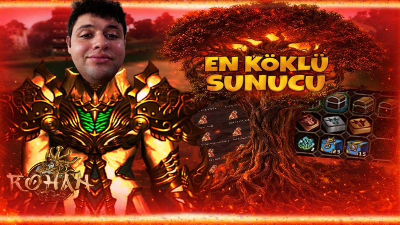 EN K&Ouml;KL&Uuml; 1 - 120 SUNUCU I ROHAN 2 #tanıtım #metin2 #rohan2  #metin2tr #metin2pvp #dedecikli