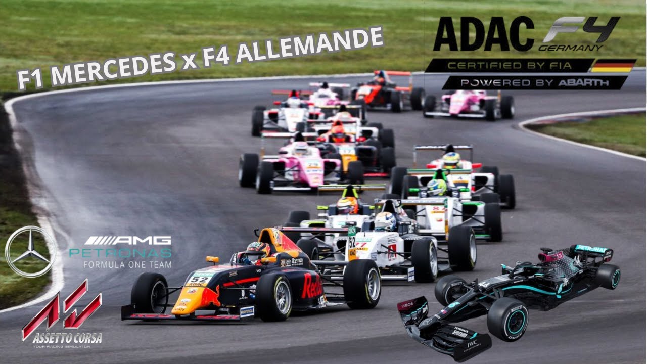 Une F1 Mercedes sur les circuits du championnat F4 Allemagne… Ça passe ?! | Assetto Corsa