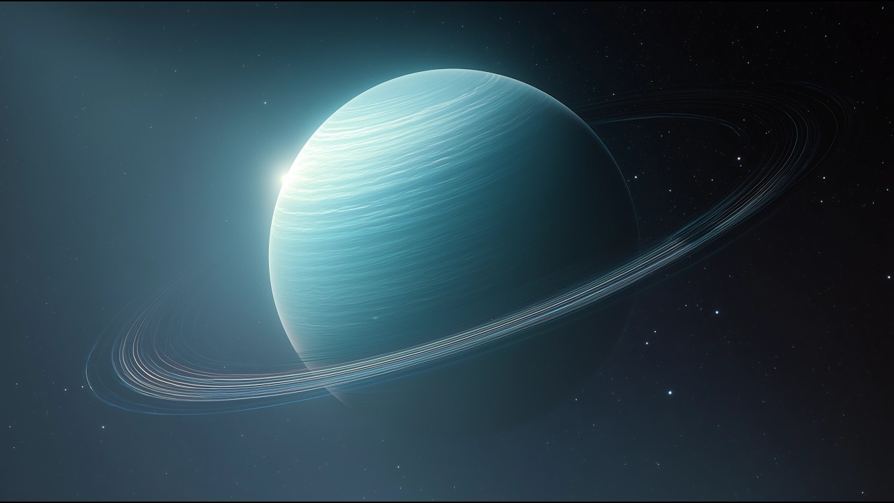 Uranus Orbital Dream | Deep Space Ambient Atmosphere