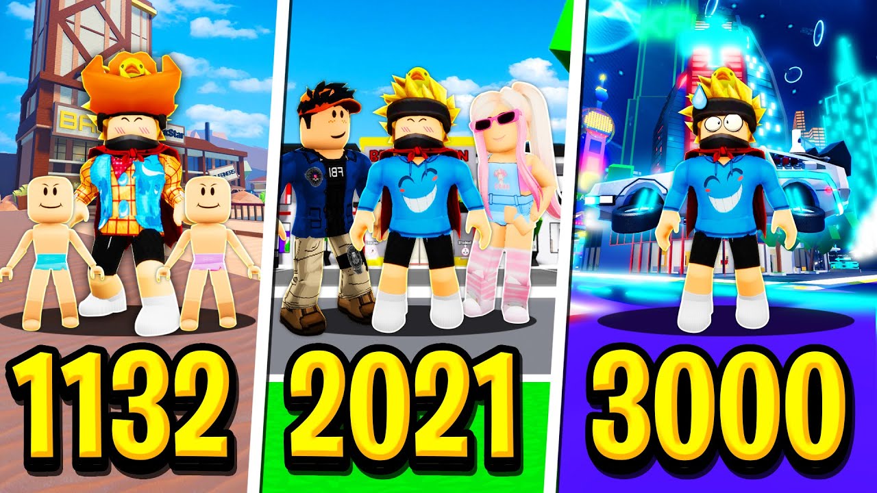I Was Born IMMORTAL in Roblox BROOKHAVEN RP!!