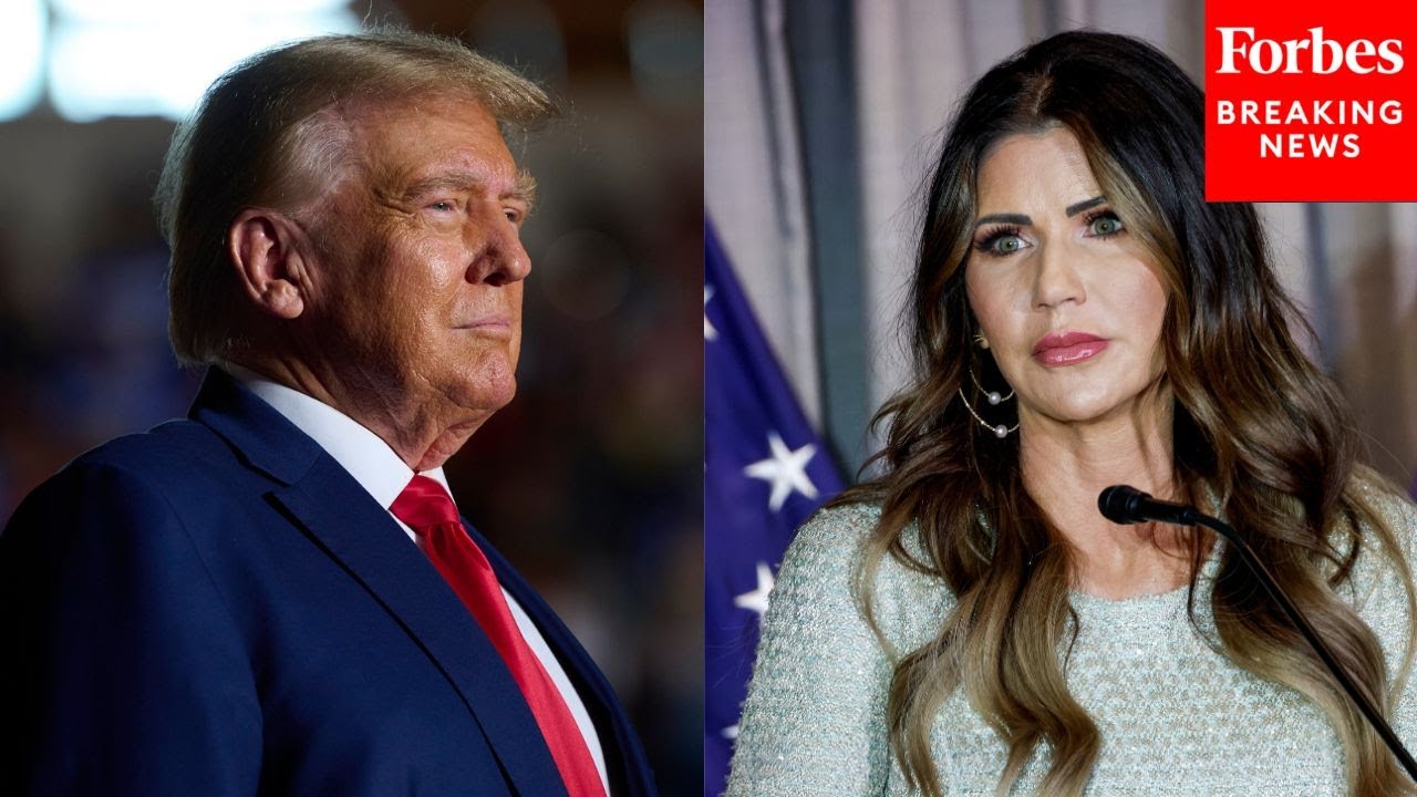 'He Broke Politics': Gov. Kristi Noem Praises Donald Trump For Being 'Real'