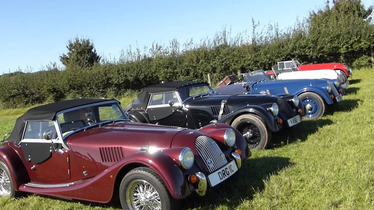 Goodwood Revival 2016 - Morgan Car show - Old Cars - Bílasýning - Fornbílar