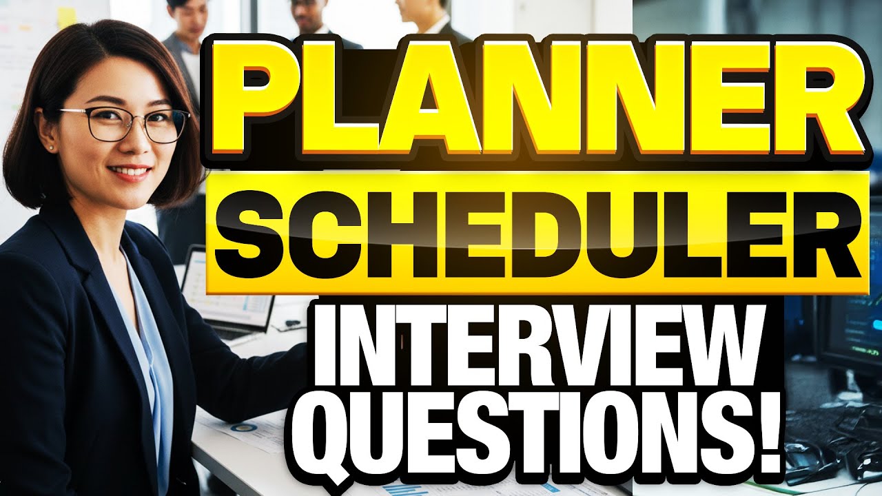 Planner Scheduler Interview Questions & Answers (PASS Your Planner/Scheduler Interview!)